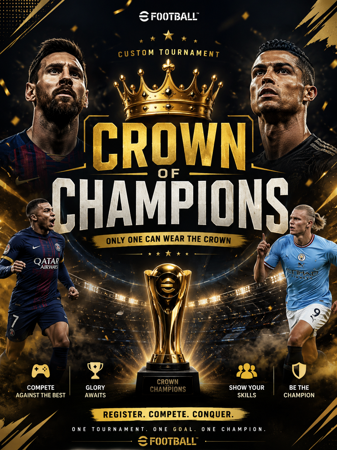 Crown of Champions tournament poster